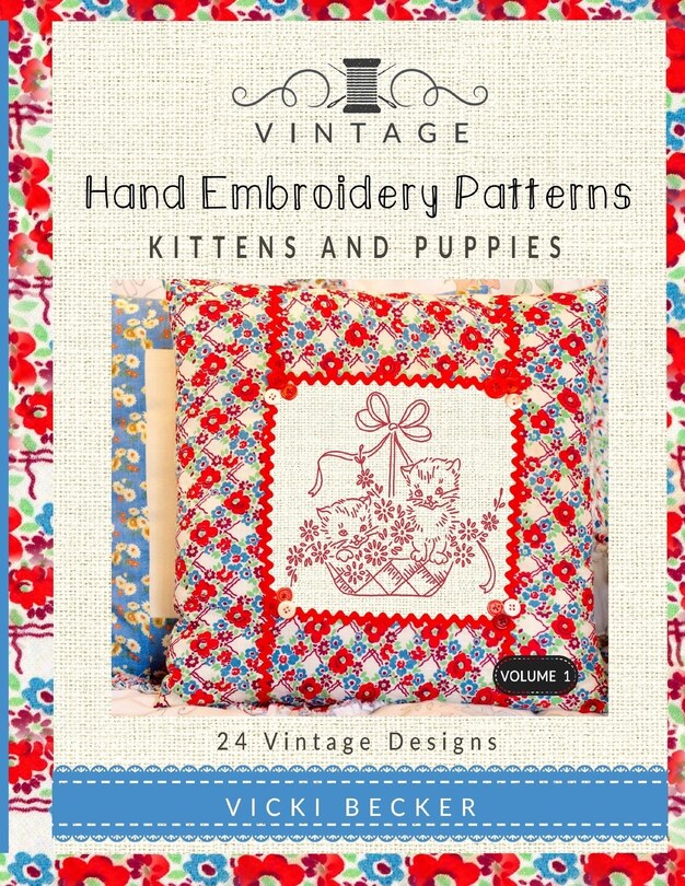 Front cover_Vintage Hand Embroidery Patterns