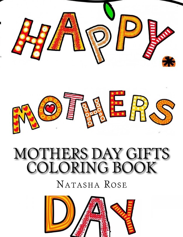 Front cover_Mothers Day Gifts Coloring Book