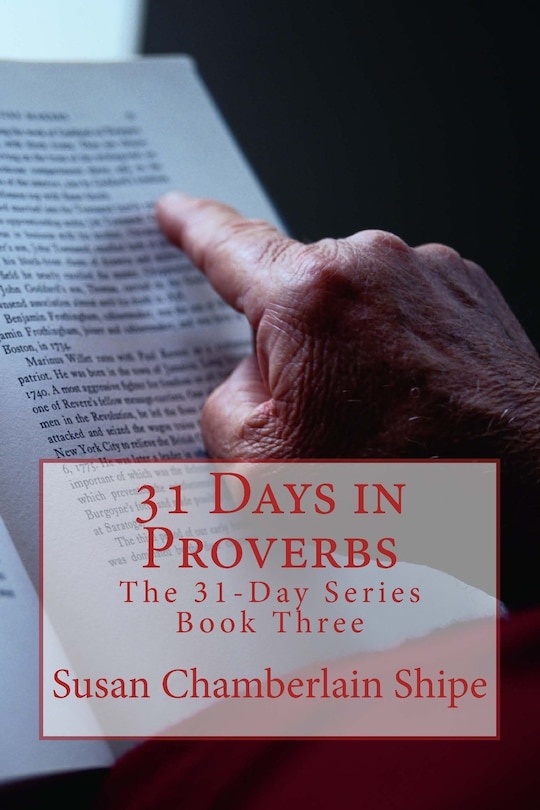 Front cover_31 Days in Proverbs