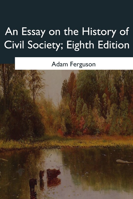 Couverture_An Essay on the History of Civil Society, Eighth Edition
