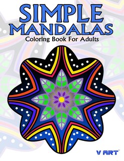 Front cover_Simple Mandalas Coloring Book For Adults
