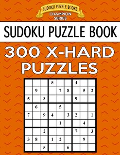 Front cover_Sudoku Puzzle Book, 300 EXTRA HARD Puzzles