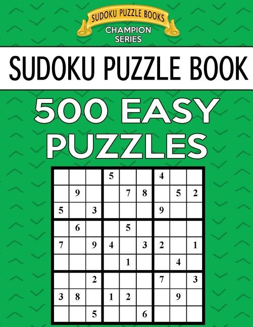 Couverture_Sudoku Puzzle Book, 500 EASY Puzzles