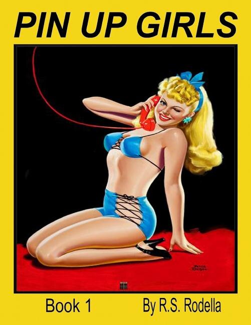 Front cover_Pin-Up Girls Book 1 Coloring Book