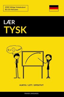 Lær Tysk - Hurtig / Lett / Effektivt: 2000 Viktige Vokabularer