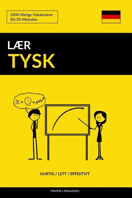 Lær Tysk - Hurtig / Lett / Effektivt: 2000 Viktige Vokabularer