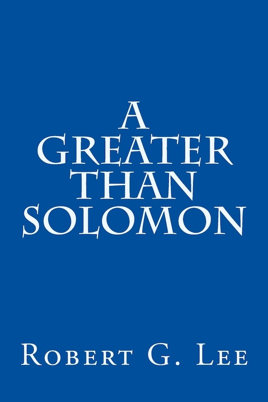 Couverture_A Greater Than Solomon