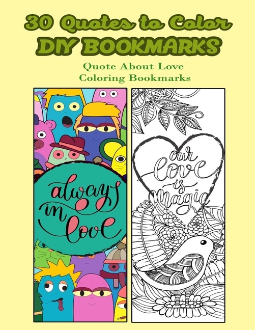 Front cover_30 Quotes To Color DIY Bookmarks