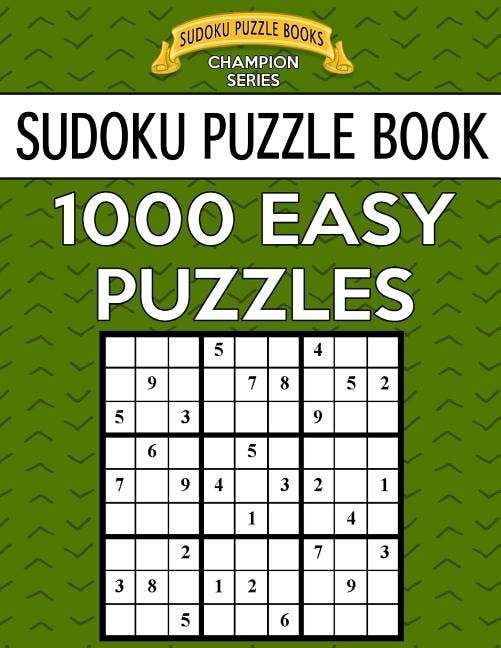 Front cover_Sudoku Puzzle Book, 1,000 EASY Puzzles