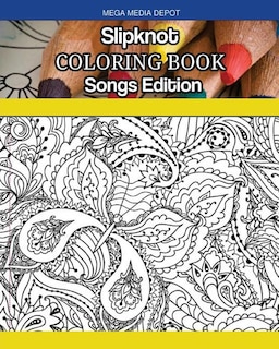 Couverture_Slipknot Coloring Book Songs Edition