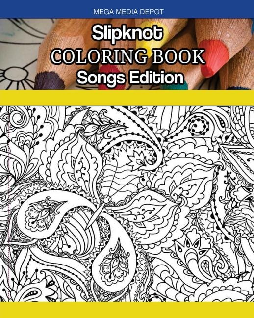 Couverture_Slipknot Coloring Book Songs Edition