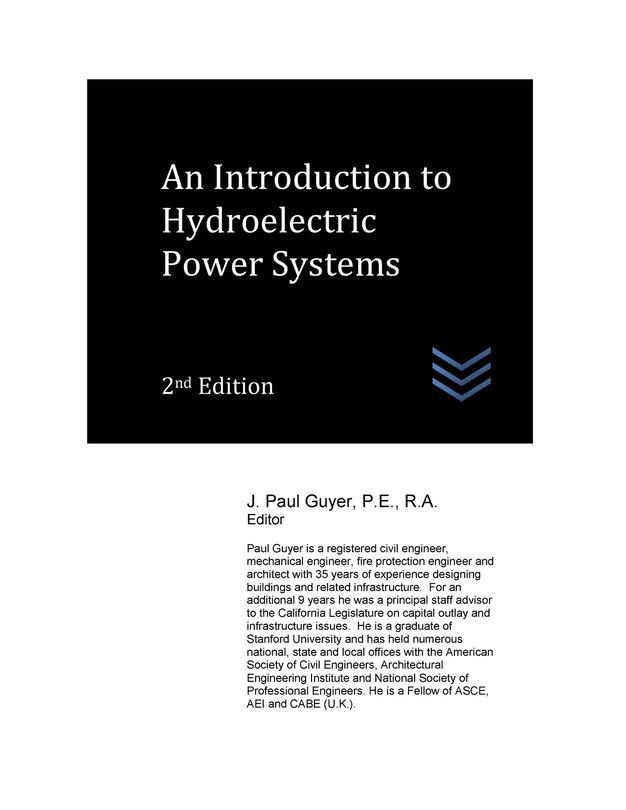 Couverture_An Introduction to Hydroelectric Power Systems