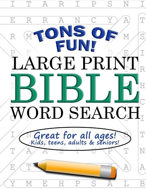 Front cover_Large Print Bible Word Search
