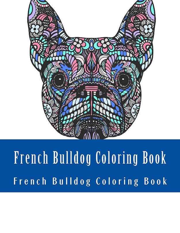 Front cover_French Bulldog Coloring Book