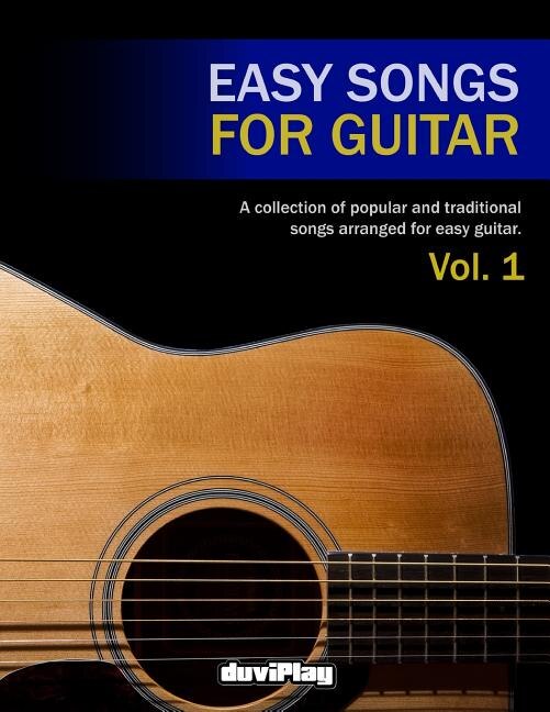 Front cover_Easy Songs for Guitar. Vol 1