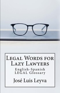 Front cover_Legal Words for Lazy Lawyers