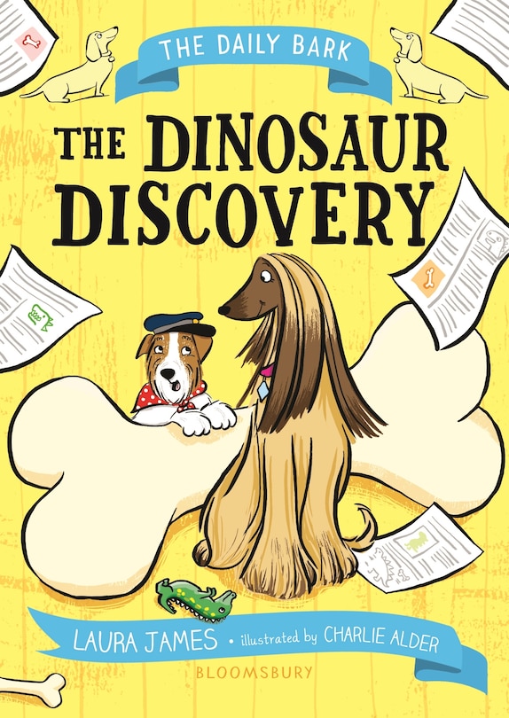 Front cover_The Daily Bark: The Dinosaur Discovery