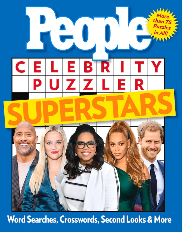 People Celebrity Puzzler Superstars: Word Searches, Crosswords, Second Looks, And More