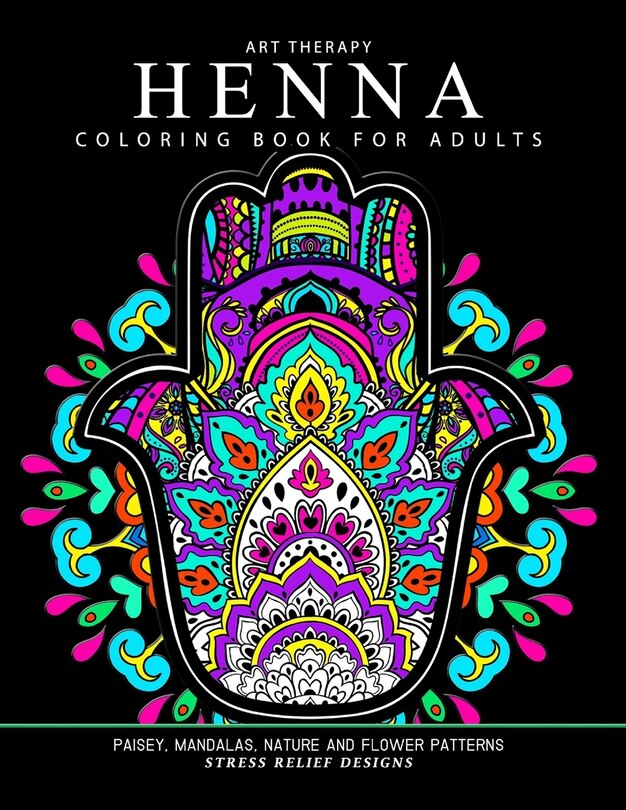 Henna Coloring Book for Adults: Adult Coloring Books