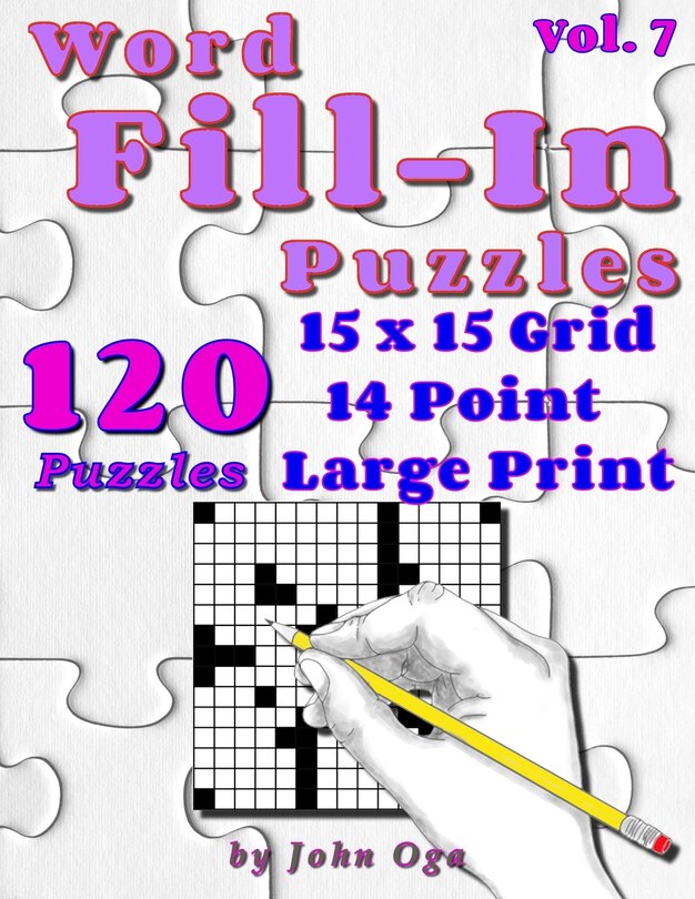 Front cover_Word Fill-In Puzzles