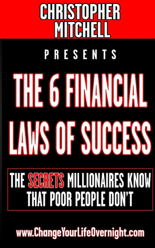 Front cover_The 6 Financial Laws Of Success