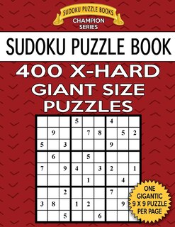 Couverture_Sudoku Puzzle Book 400 EXTRA HARD Giant Size Puzzles