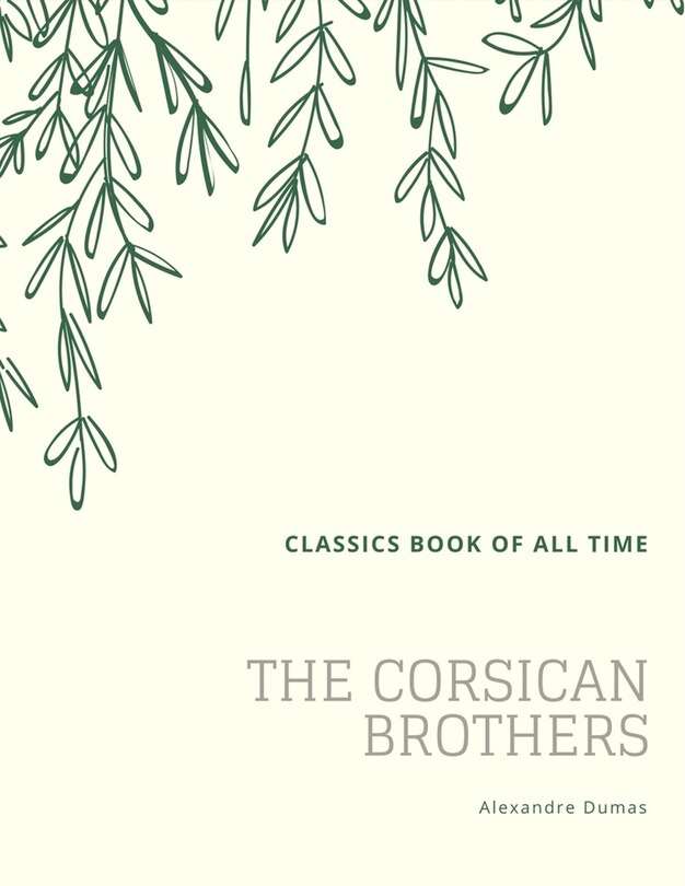 Front cover_The Corsican Brothers