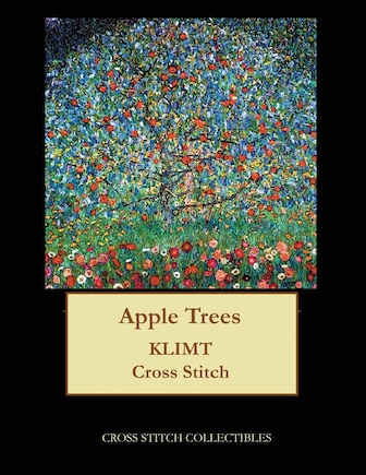 Apple Trees: Gustav Klimt cross stitch pattern