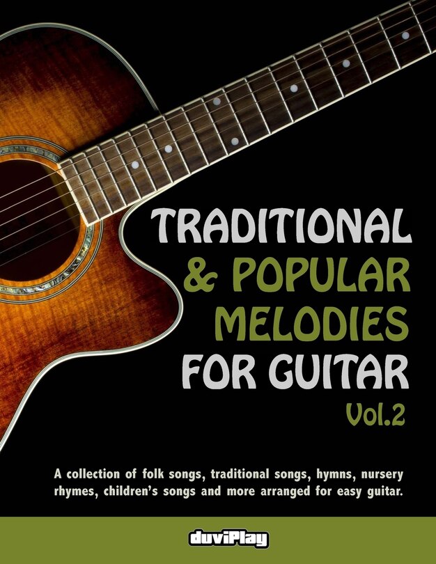 Front cover_Traditional & Popular Melodies for Guitar. Vol 2