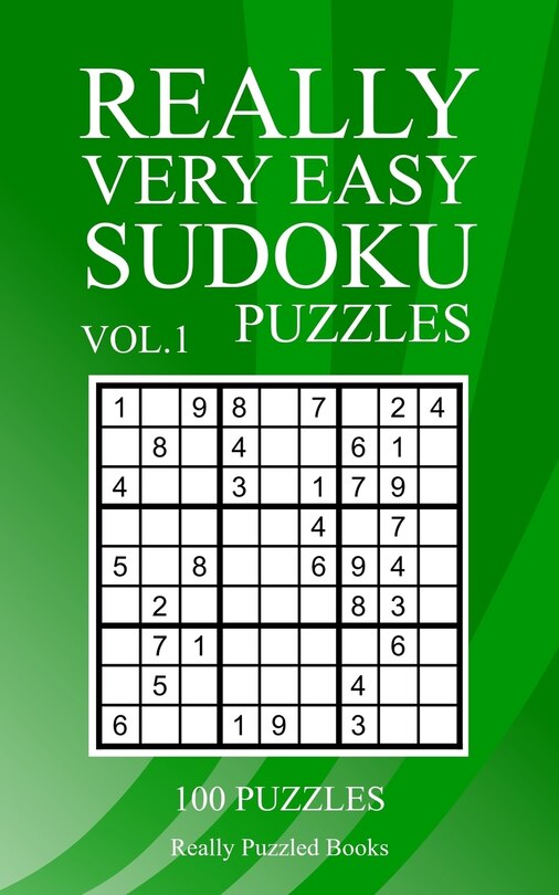 Front cover_Really Very Easy Sudoku Puzzles