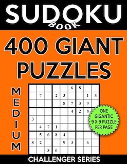 Couverture_Sudoku Book 400 Medium GIANT Puzzles