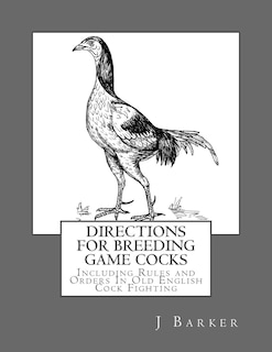 Couverture_Directions For Breeding Game Cocks