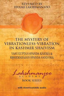 Couverture_The Mystery of Vibrationless Vibration in Kashmir Shaivism