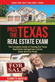 Front cover_Pass the Texas Real Estate Exam