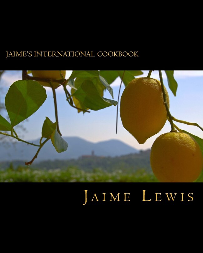 Front cover_Jaime's International Cookbook