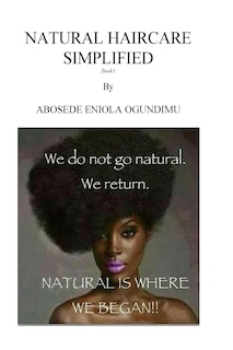 Couverture_Natural hair care simplified