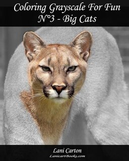 Couverture_Coloring Grayscale For Fun - N°3 - Big Cats