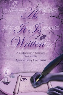 Front cover_As It Is Written