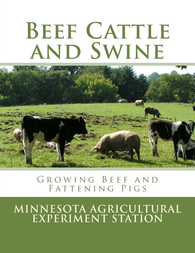 Front cover_Beef Cattle and Swine