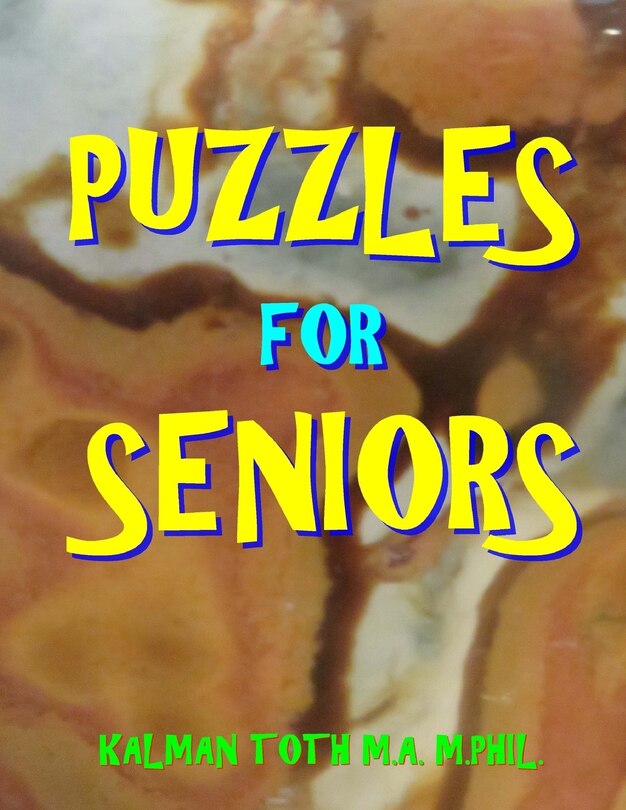 Front cover_Puzzles for Seniors