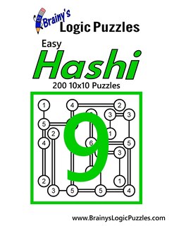 Couverture_Brainy's Logic Puzzles Easy Hashi #9