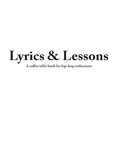 Front cover_Lyrics & Lessons