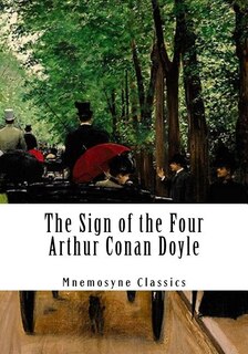 Front cover_The Sign of the Four (Large Print - Mnemosyne Classics)