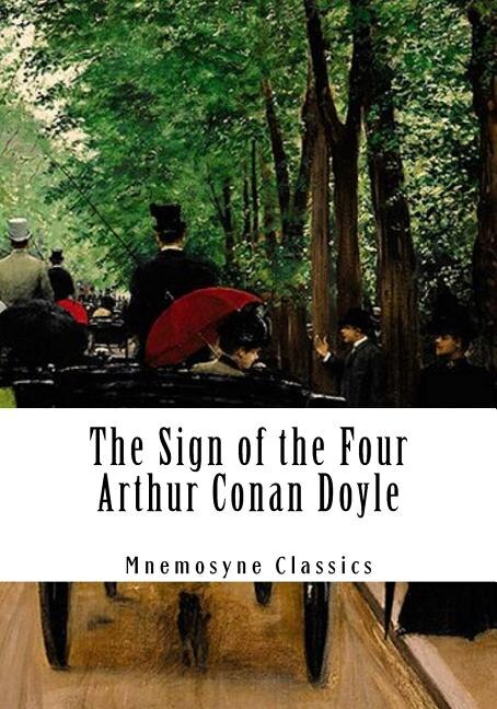 Front cover_The Sign of the Four (Large Print - Mnemosyne Classics)