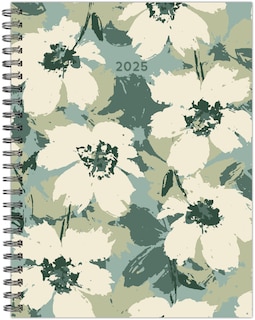 Front cover_Fresh Floral 2025 6.5 X 8.5 Softcover Weekly Planner