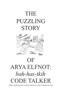 Front cover_The Puzzling Story of Arya Elfnot