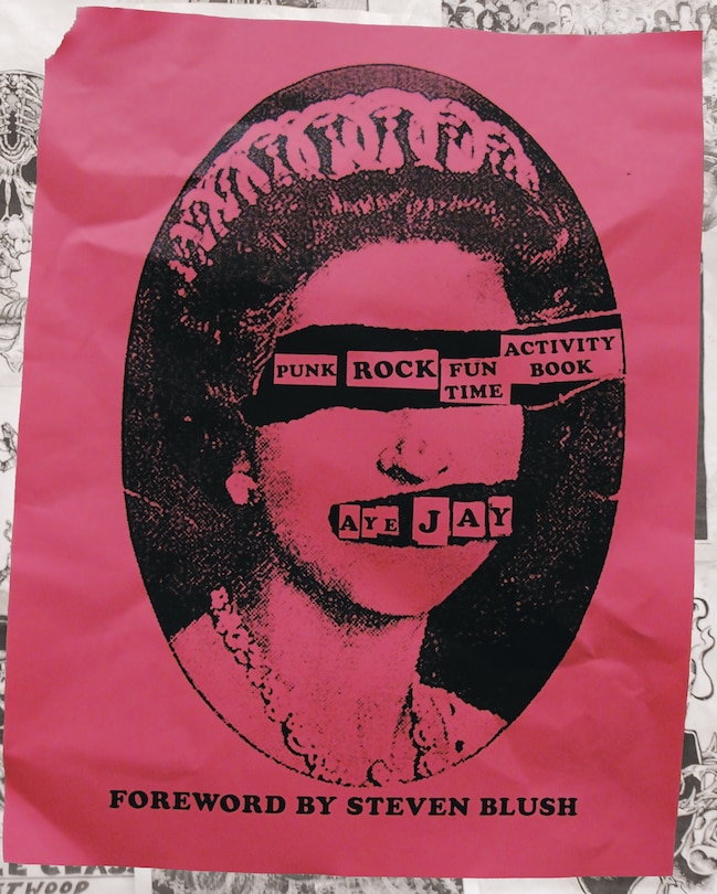 Front cover_Punk Rock Fun Time Activity Book