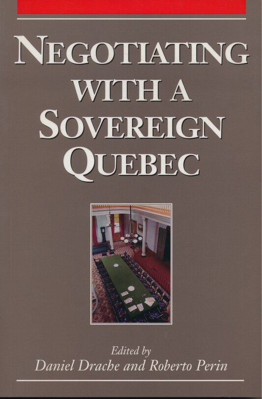 Front cover_Negotiating with a Sovereign Quebec