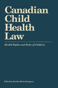 Front cover_Canadian Child Health Law