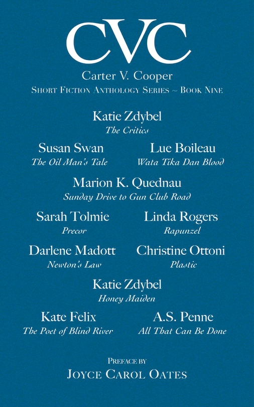 Front cover_Cvc9 Carter V Cooper Short Fiction Anthology: Book Nine